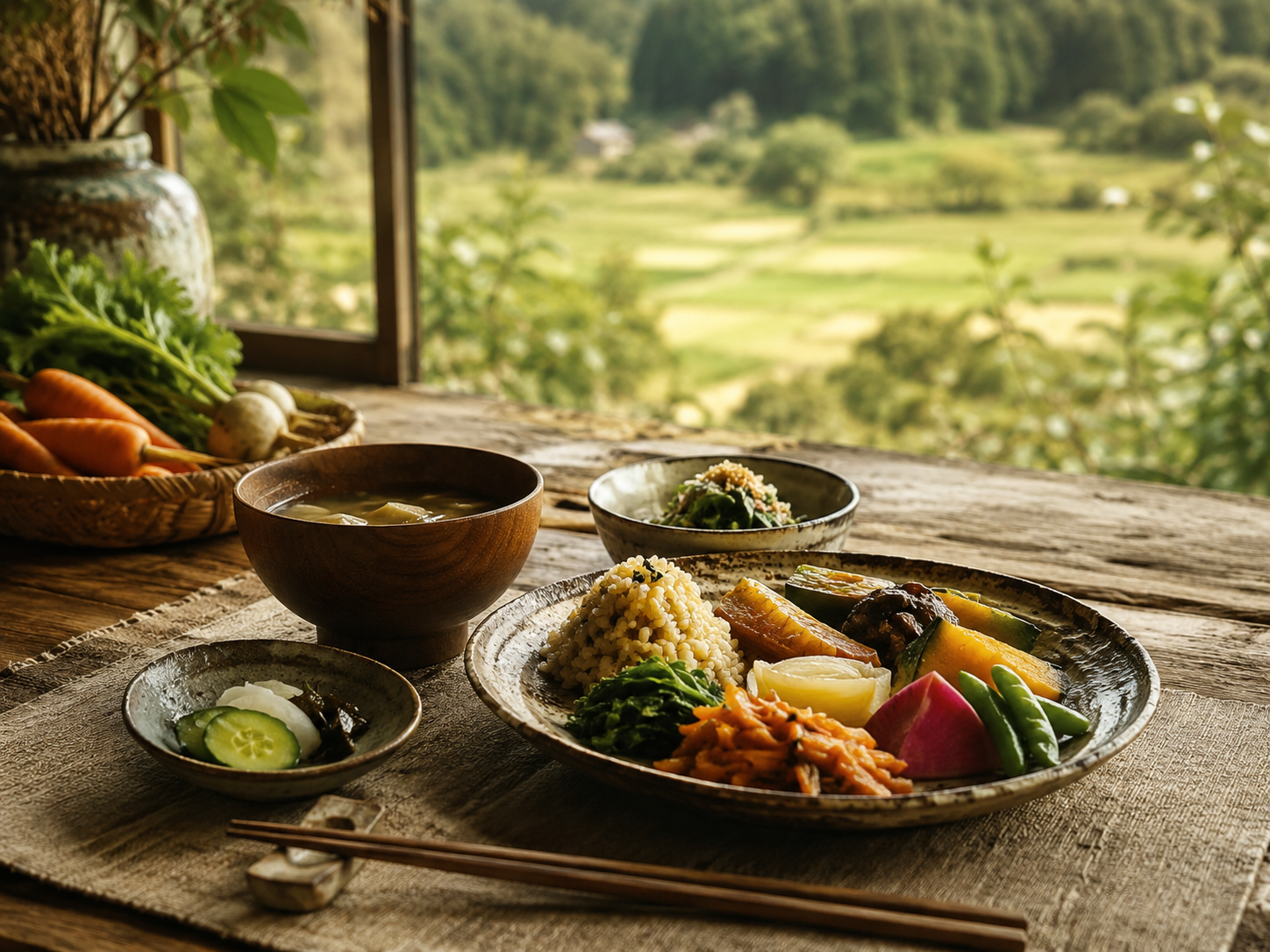 地域の野菜を扱う場所